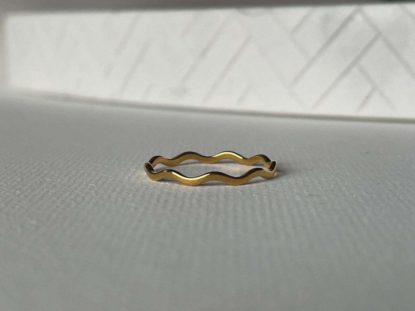 Wavy Gold Ring